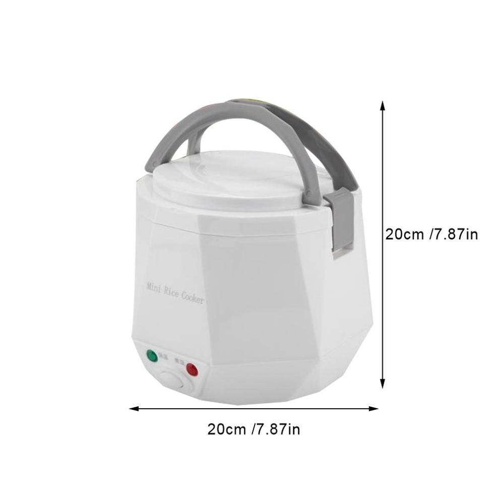 Car Rice Cooker 24v Truck 1.6l Rice Cooker Mini Rice Cooker 2 People -3 People White Safe Portable Insulation: Default Title