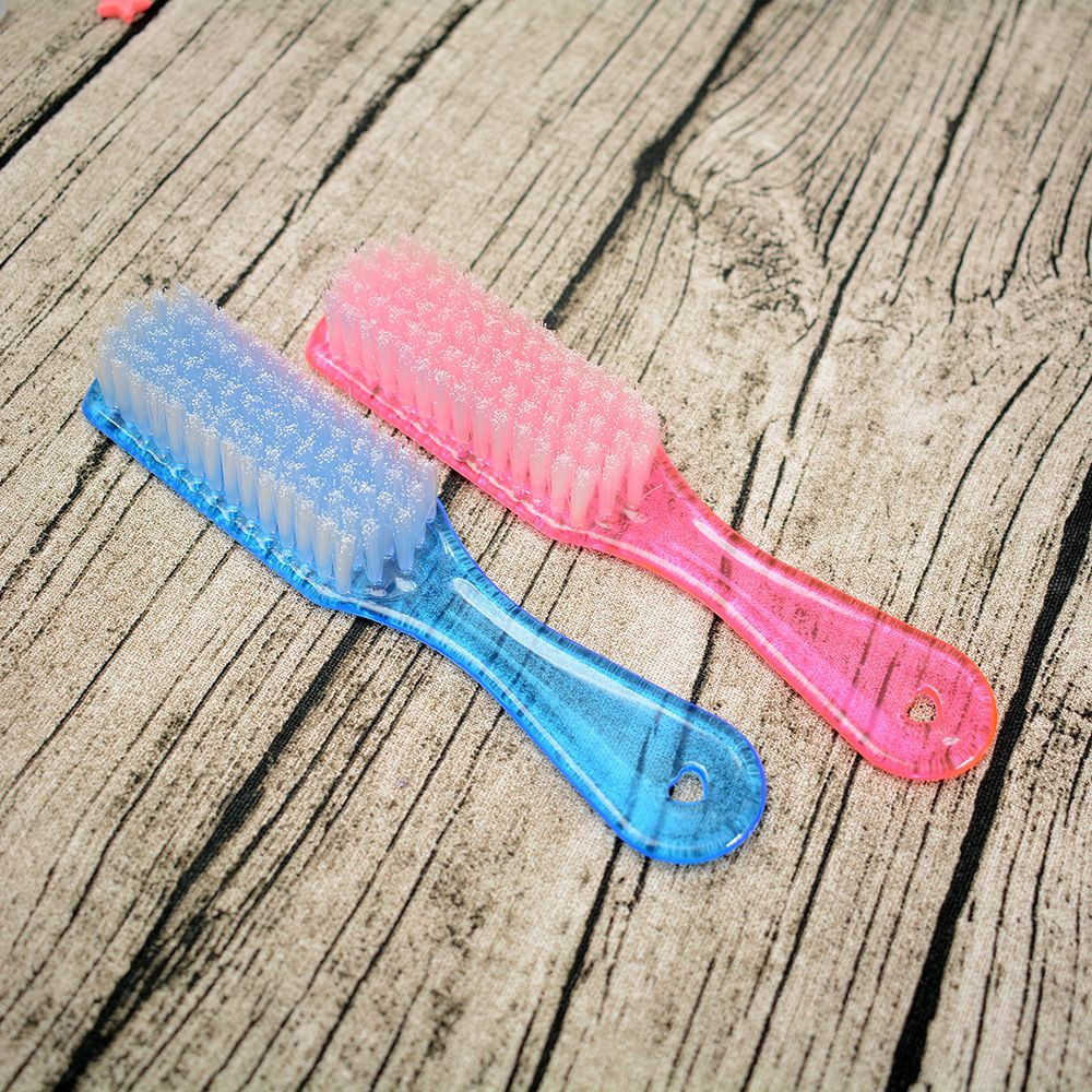 1 PC Praktische Dubbele Hoofd Lange Handvat Schoen Borstel Cleaning Borstels Wassen Poetsen Thuis Schoon Gereedschap: 2
