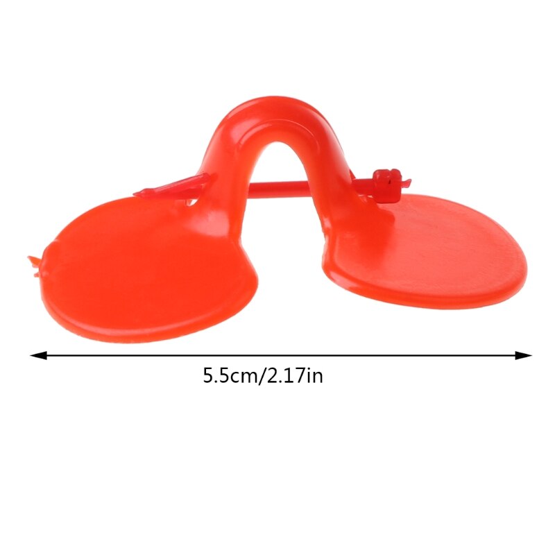 100 stuks kippenbrillen voor vee, anti-pikbrillen voor pluimvee