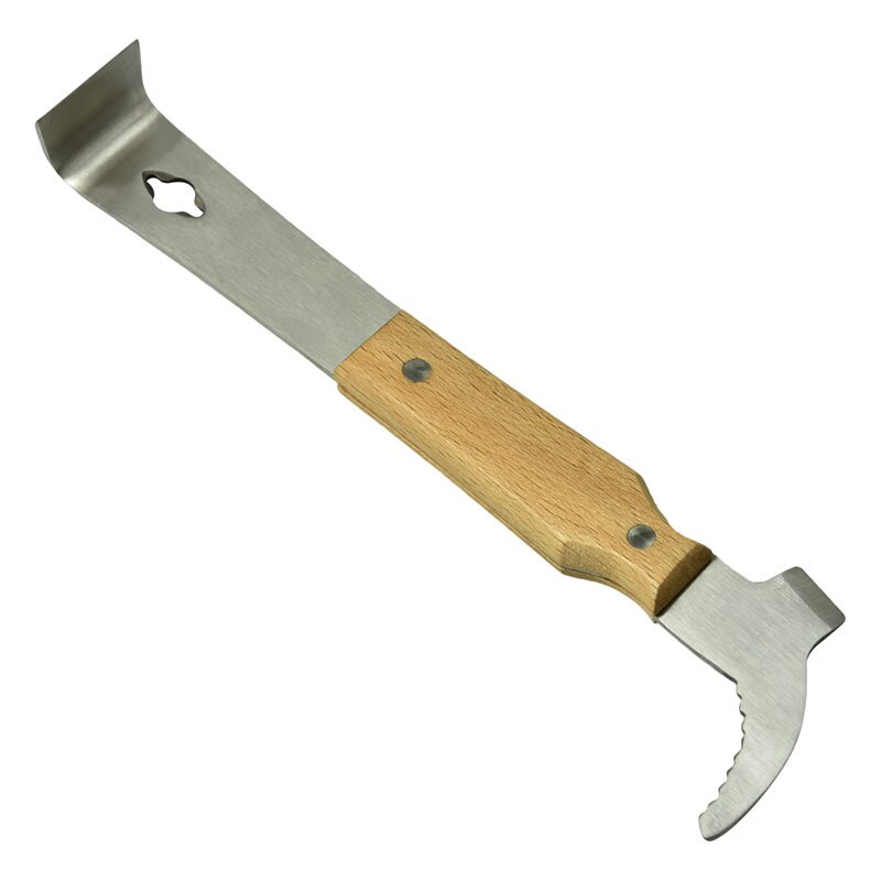 7PCS/SET Practical Beekeeping Equipment Kits Beekeeping Hive tool / Queen Catcher / Bee brush/ Frame grips/Wood Gear Wire Em