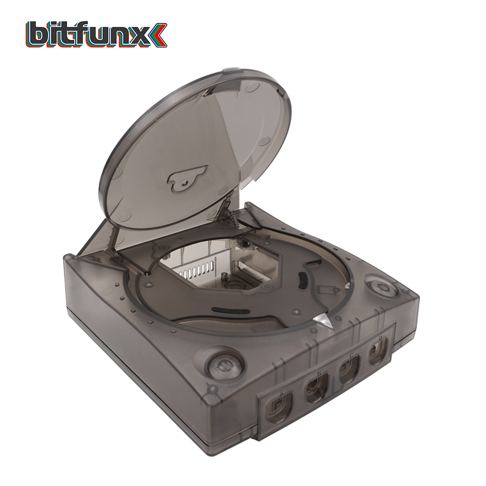Bitfunx Replacement Plastic Shell Translucent Case for SEGA Dreamcast DC Retro Video Game Console Transparent Boxes: Other
