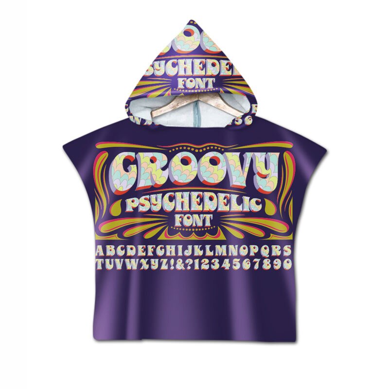 Englisch Letters Worte Mikrofaser Strand Handtuch Sommer Bad Handtücher Für Erwachsene Sport Schwimmen Pool Poncho Mit Kapuze Handtuch