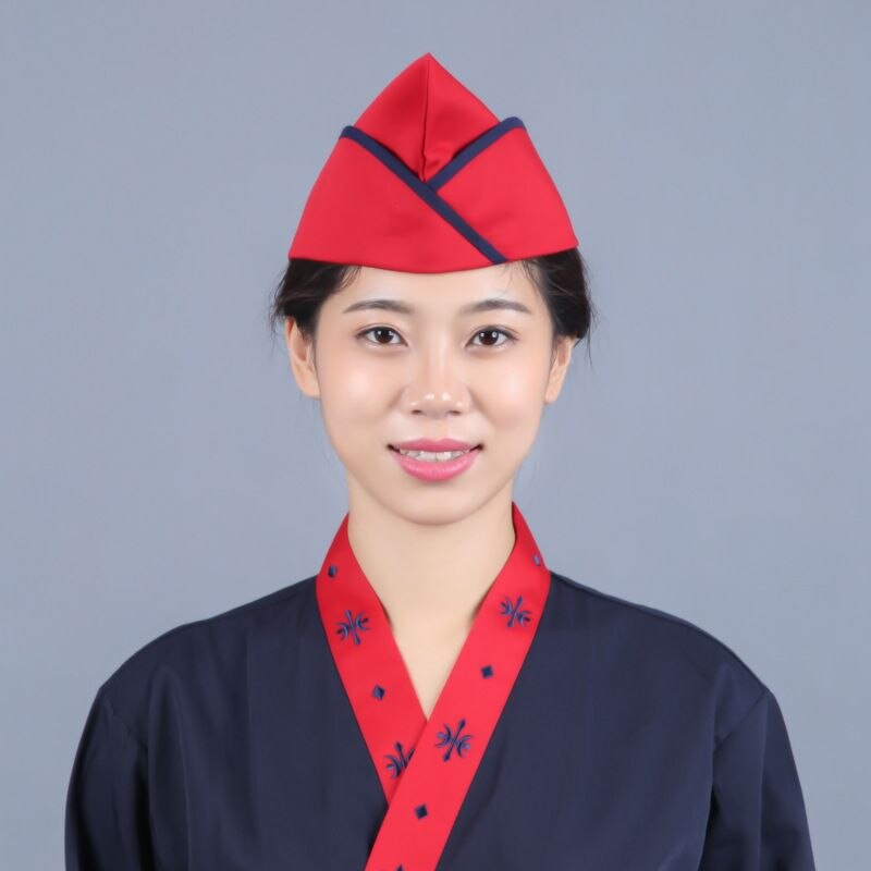 unisex japansk stil sushi kokk lokk matservice kjøkken kantine cozinha topp mester restaurant arbeidsbåt lue