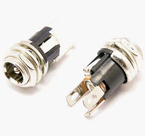 10 stks/partij DC Power Socket Jack DC-025M PIN = ... – Vicedeal