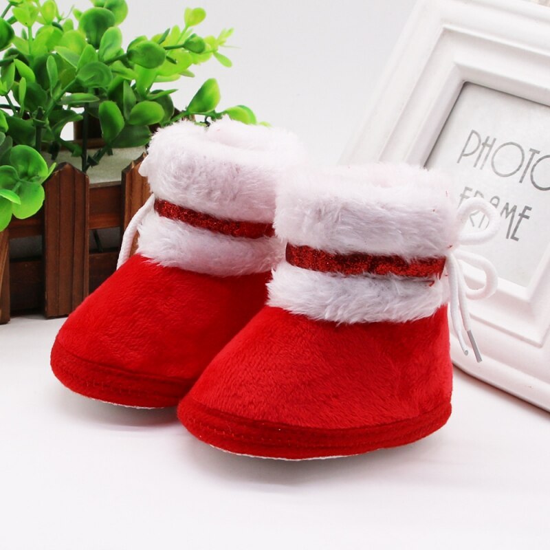 Lente Winter Baby Laarzen Zachte Pluche Bal Laarsjes voor Baby meisjes Anti Slip Sneeuw Boot Winter Keep Warm Leuke Crib schoenen