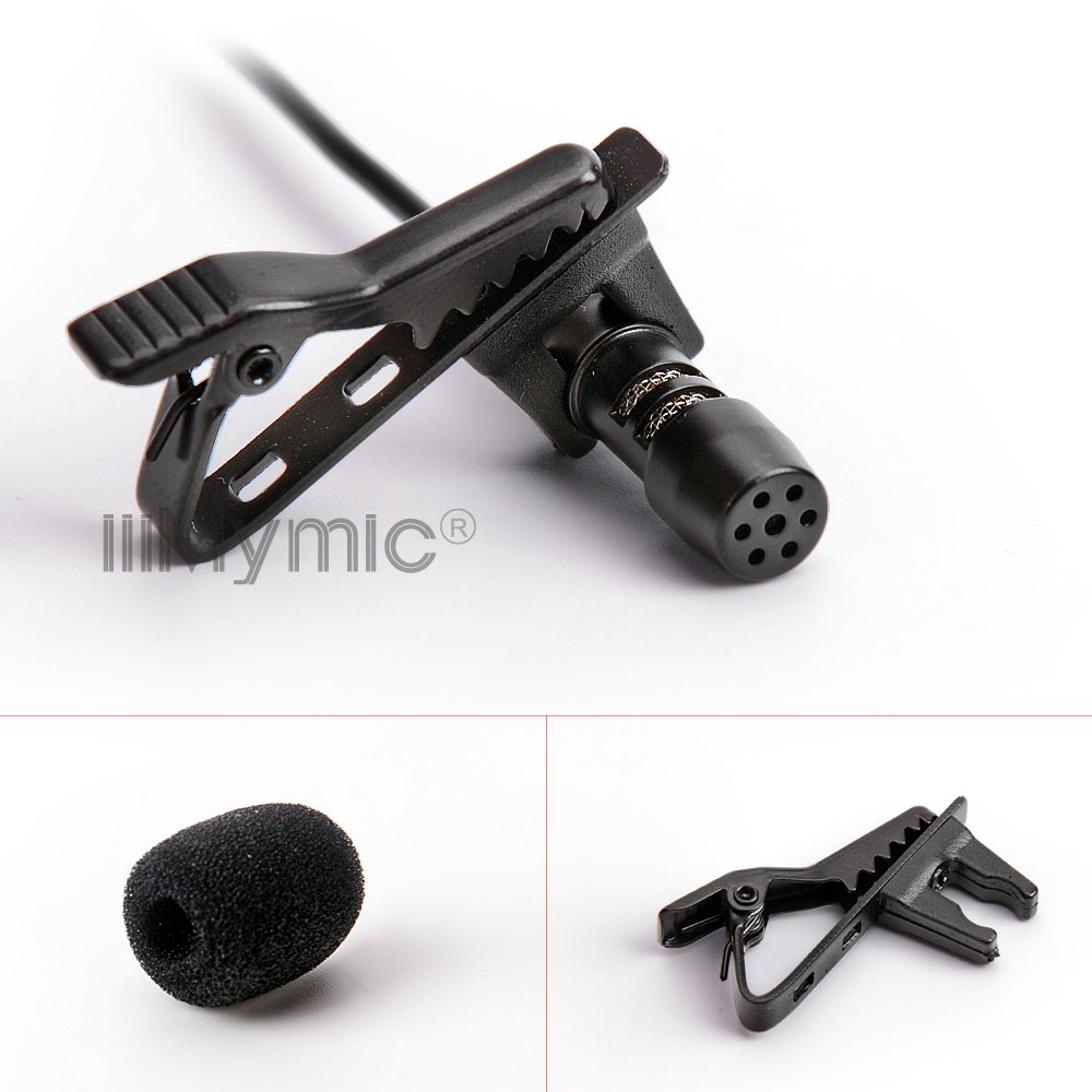 Micrófono de solapa Lavalier para AKG Sennheiser Shure transmisor Bodypack inalámbrico Mini 3 pines XLR 3,5mm bloqueable 4 pines