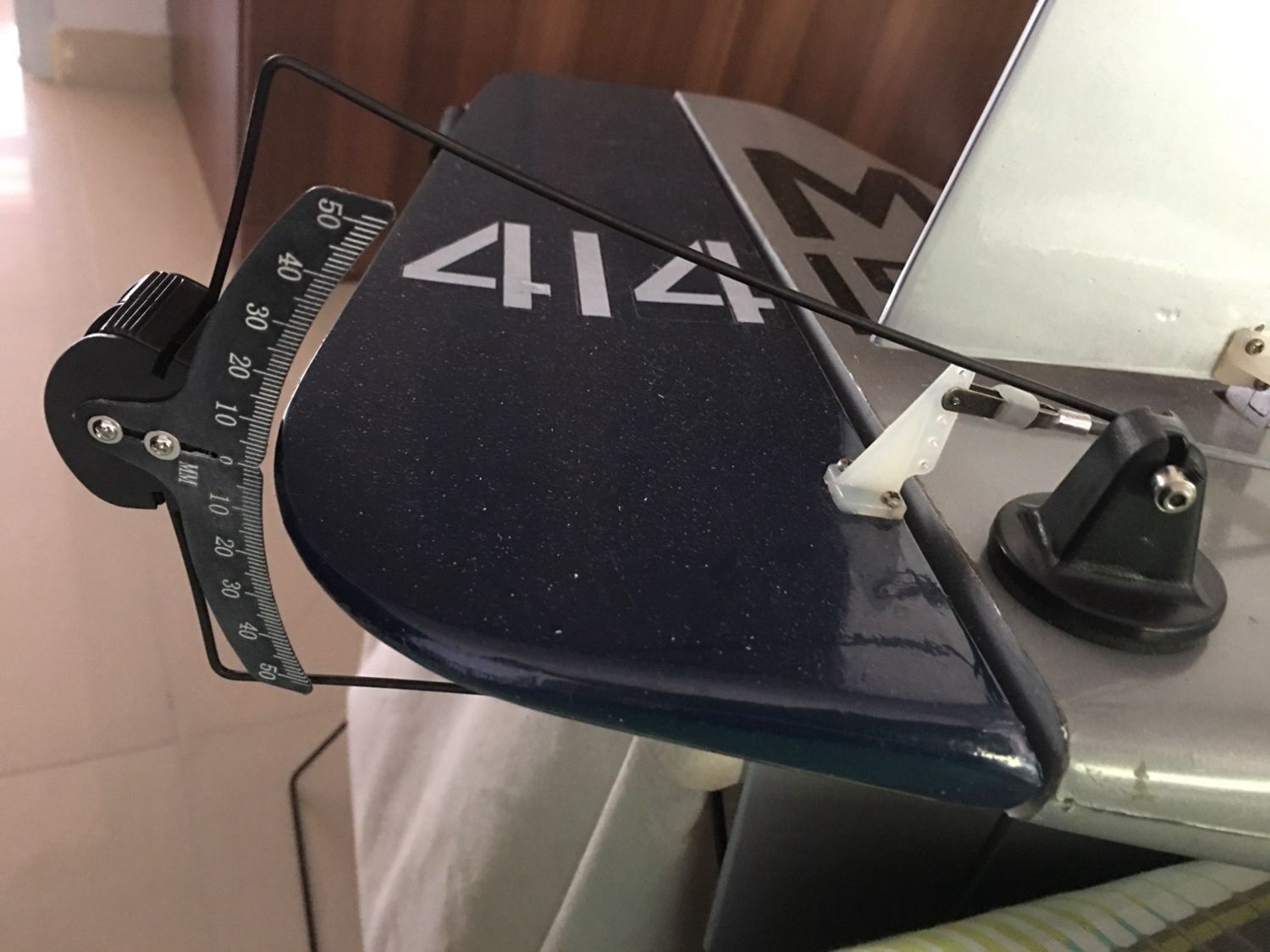 Modele samolotów ze skrzydłami stałymi, sterowane radiowo, inklinometr, część, miernik kąta lotek, akcesoria do samolotów zdalnie sterowanych