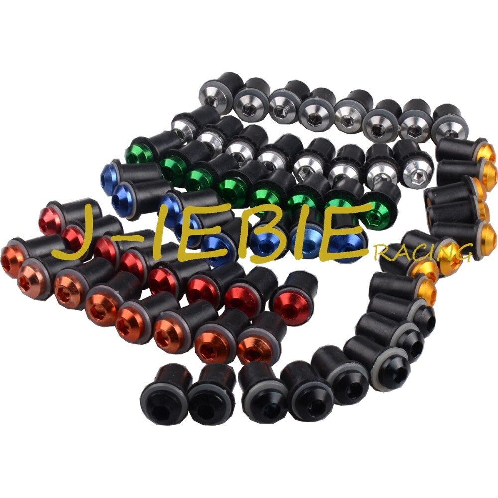 För ktm duke 125 200 390 1190 1290 990 690 1090 adventure/r vindruteskruvar bultar 8 st