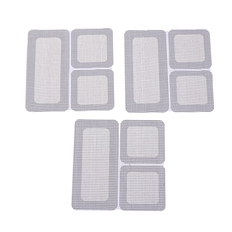 Bug Repair Screen Patch Stickers Screen Repair Stickers Fix Net Mesh Window Screen for Home Anti Mosquito Fly