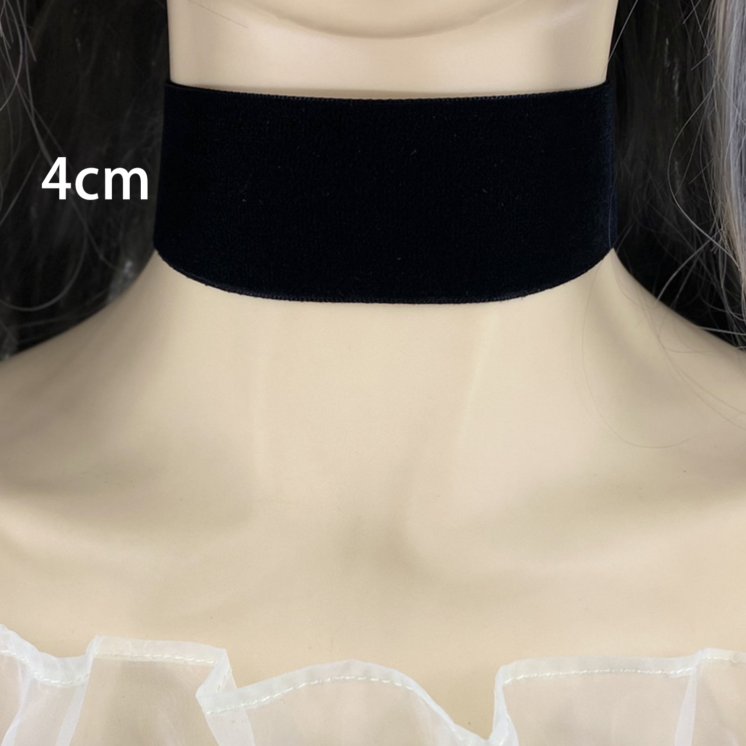 Samt Halsband Halskette gotisch Jahrgang Hals Kette Halskette Mädchen Frauen Schwarz Halsband Modeschmuck Auf Höhle Hals Kragen Zubehör: Kobalt violett