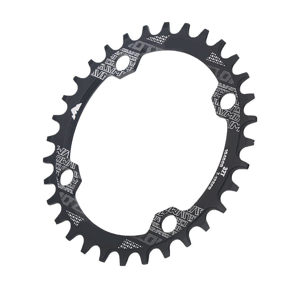 Oval Narrow Wide Chainring MTB Mountain Bicycle 32T 34T 38T Crown Crankset Single Tooth Plate Parts 104 BCD