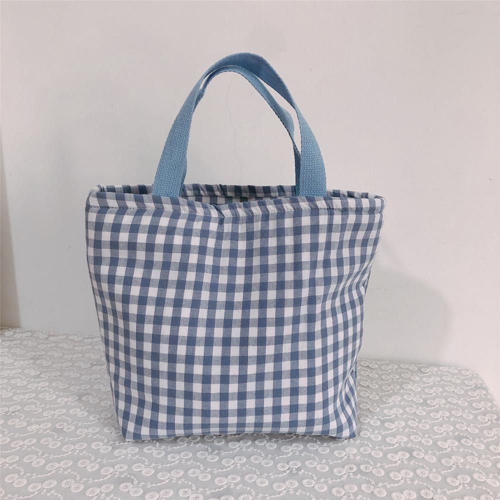 small fruit bag women's summer handbag beach tote bag woman meal handbags women food bolsos mujer lunch bag for kids: Blue