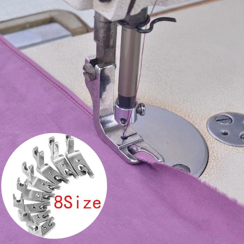 Industrial Single-needle Domestic Sewing Machine Accessories Presser Foot Feet Kit Hem Foot Spare Parts ForBrother Singer Janome