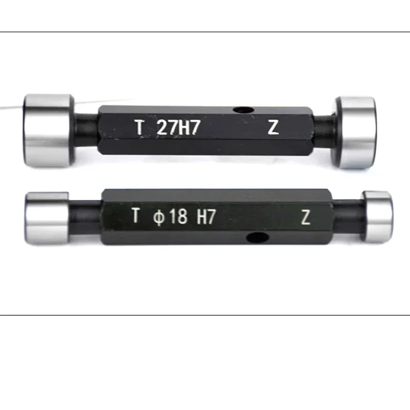 Glossy plug gauge H7 smooth plug gauge Go no go gauge Measuring inner diameter gauge 2-30mm Fine pitch gap Test Tool