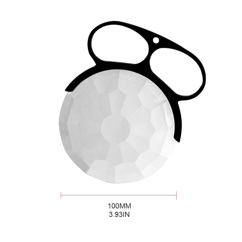 Camera Filter 100Mm Handheld Caleidoscoop Speciale Effecten Filter Fotografie Video Slr Camera Lens Accessoires Kleurrijke Prisma