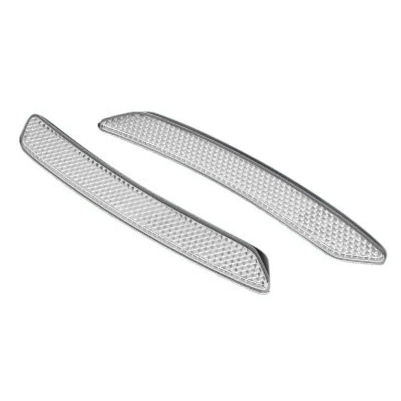 Auto zijmarkeringssticker Reflecterende tapestrips Reflecterende siersticker Veiligheidsmarkering: WHITE