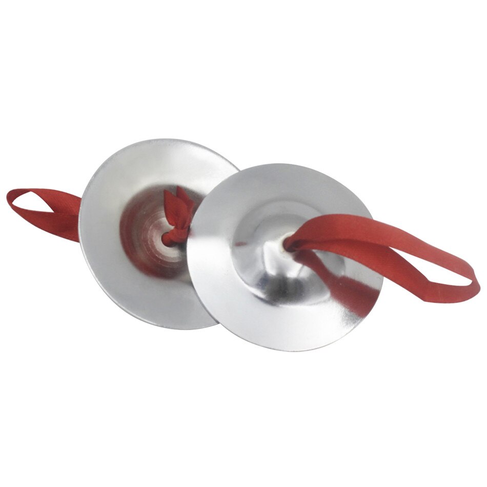 Brass Finger Cymbals Middle East Percussion for Belly Dance Brass Percussion Musical Instrument Baby Toys Cymbals Dancing Props