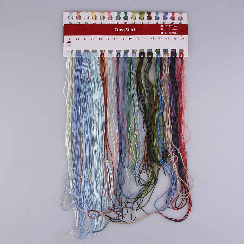 Lighthouse Cross Stitch Stamped Kits Pre-Printed Cross-Stitching Patterns for Beginner Kids Adults