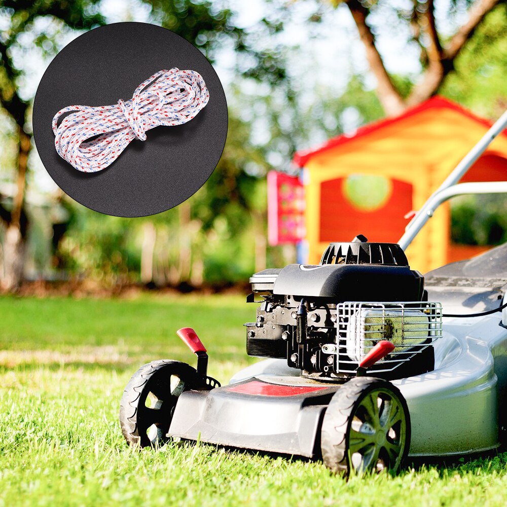 32.8ft Starter Pull Rope With Handles – Universal Replacement Cord For Lawn Mowers, Generators, Chainsaws