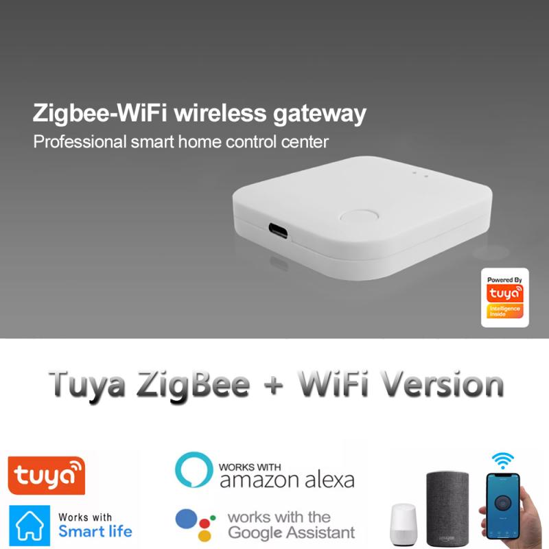 Tuya Wifi + Zigbee Hub Smart Gateway Multifunctionele Apparaat Linkage Smart Gateway Smart Home Voice Control Via Alexa google Thuis