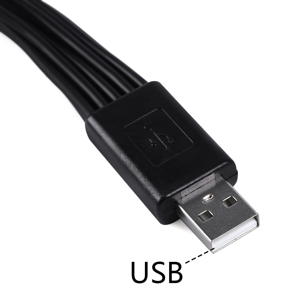 1Pcs 10 In 1 Lader USB Kabel Voor iPod Motorola Nokia Samsung LG Sony Xiaomi Ericsson K750 Consumentenelektronica data Kabels