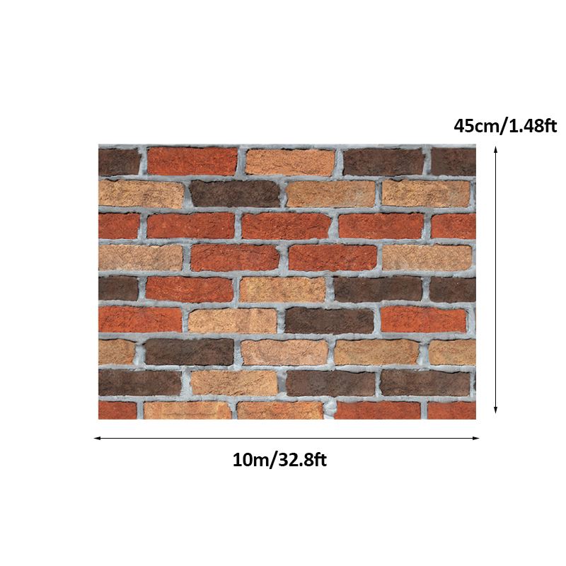 3D Muur Papers Home Decor Pvc Zelfklevende Muurstickers Baksteen Steen Behang Voor Muren Woonkamer Slaapkamer