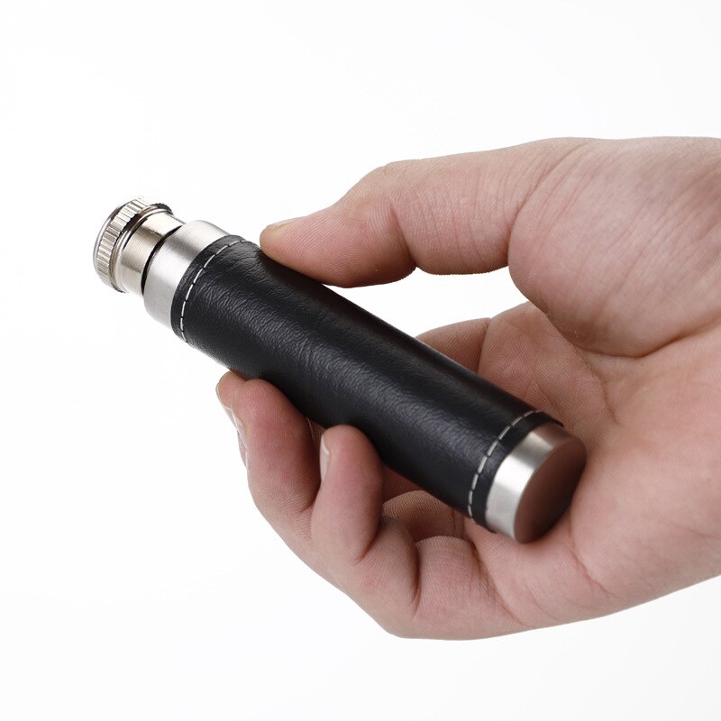 1Oz Heupfles Whisky Fles Mini Draagbare Whisky Flagon Alcohol Container Tubular Wijn Pot Mens Bruidsjonkers Voor Bruiloft