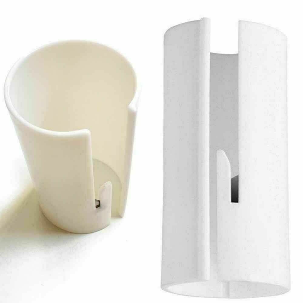 Sliding Wrapping Paper Cutter Christmas Wrapping Paper Roll Cutter Tool Cuts the Prefect Line Every Single Time: white