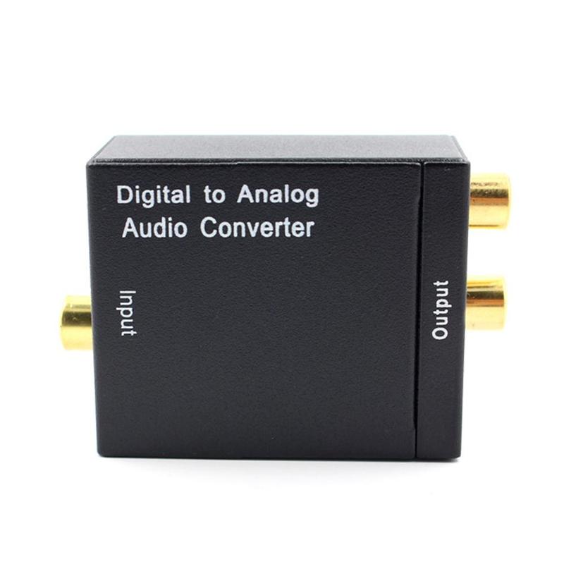Home Digital to Analog Audio Converter Optical Toslink Coaxial Adapter Signal Fiber Audio L/R to L7F7