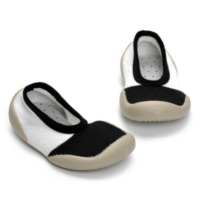 I più piccoli Della Ragazza del Ragazzo del Cotone Calzino Suole di Scarpe in Gomma Antiscivolo Morbida Scarpa Calzino per Il bambino di Modo Delle Ragazze Delle Ragazze Calzino infantile del bambino Pantofole