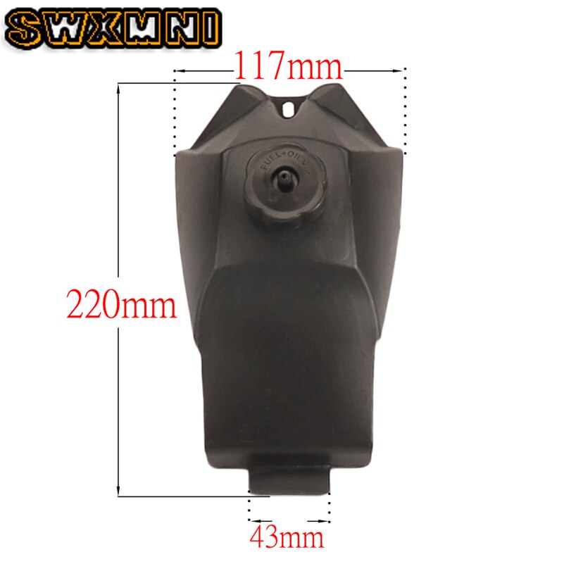 Depósito de combustible de gasolina para motocicleta, Mini Moto ATV de 2 tiempos, 47cc, 49cc, Quad Dirt Pocket, Motocross, novedad