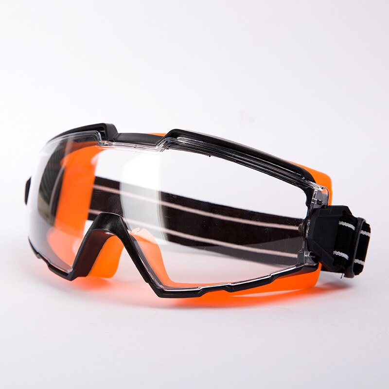 CF orange goggles High definition Anti-fog Anti-scratch Riding goggles Windproof Sand prevention work Safety glasses