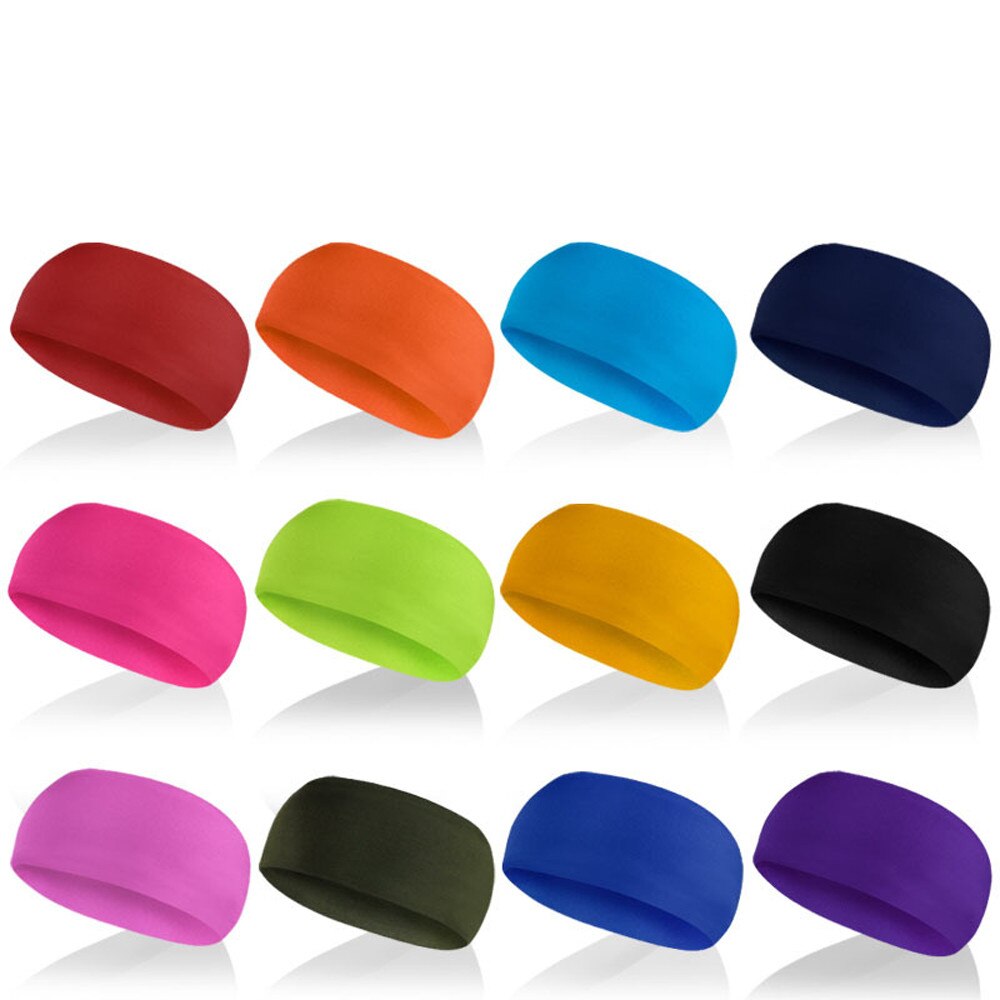 Zomer heren en dames sport zweetband hoofdband yoga fitness hardlopen basketbal antislip zweetbanden hoofdband voor meisjes 40 j 25
