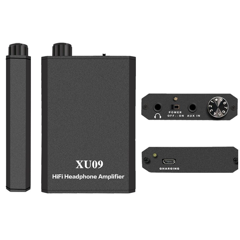 Portable Headphone Amplifier, Fever, Strong Bass, Noiseless Amplifier, Boost Sound Boost XU09