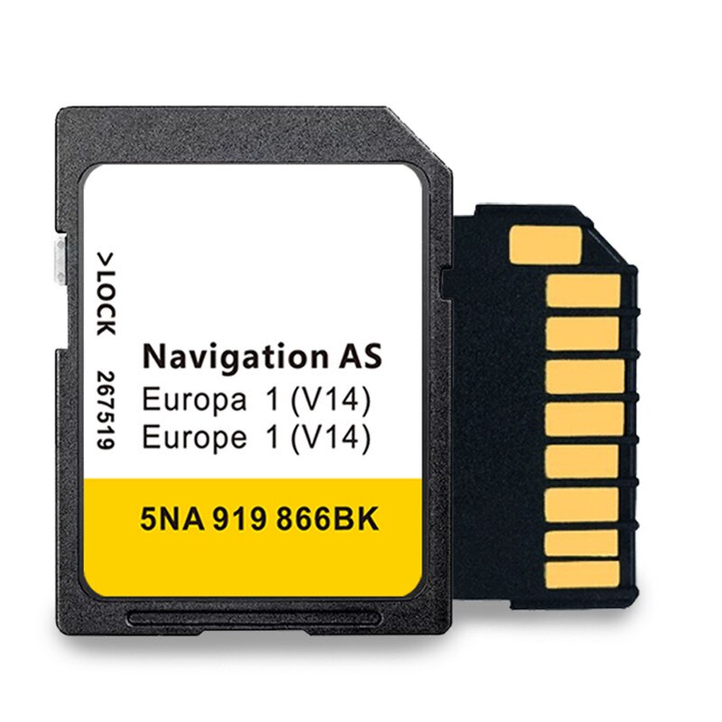 Vw discover media navi som kort gps uk europa  /2022 sat nav sd card 32gb memoey