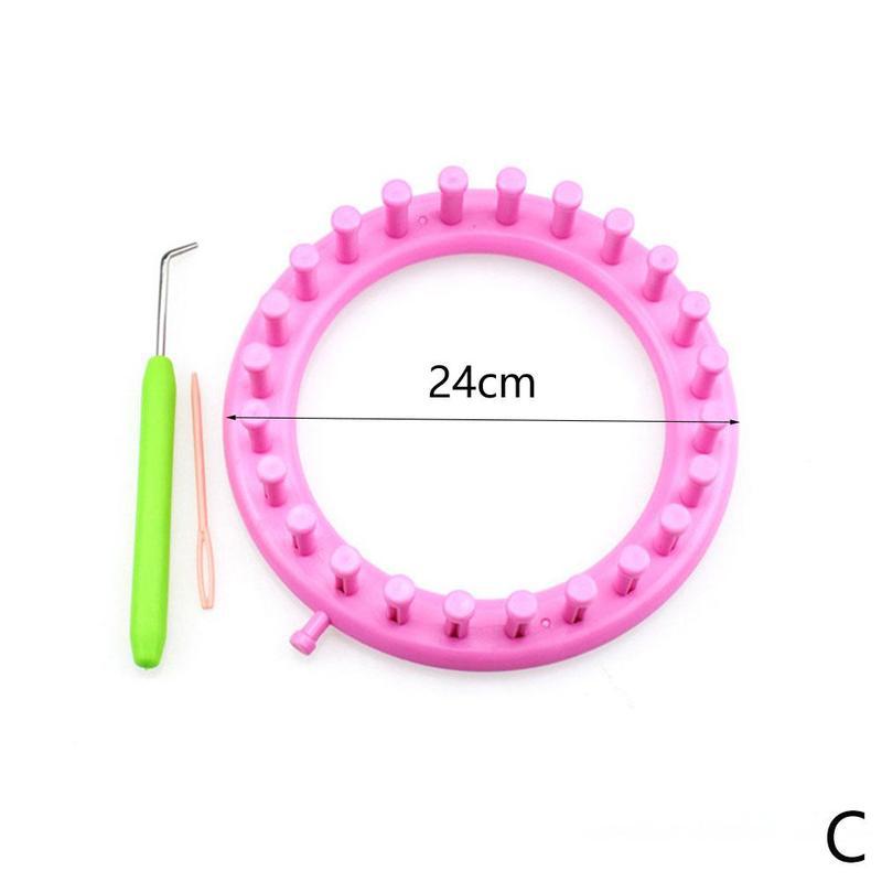 Weaving Loom Knitting Loom Flower Daisy Knit Pattern Maker Wool Yarn Needle Loom Knitting Tools