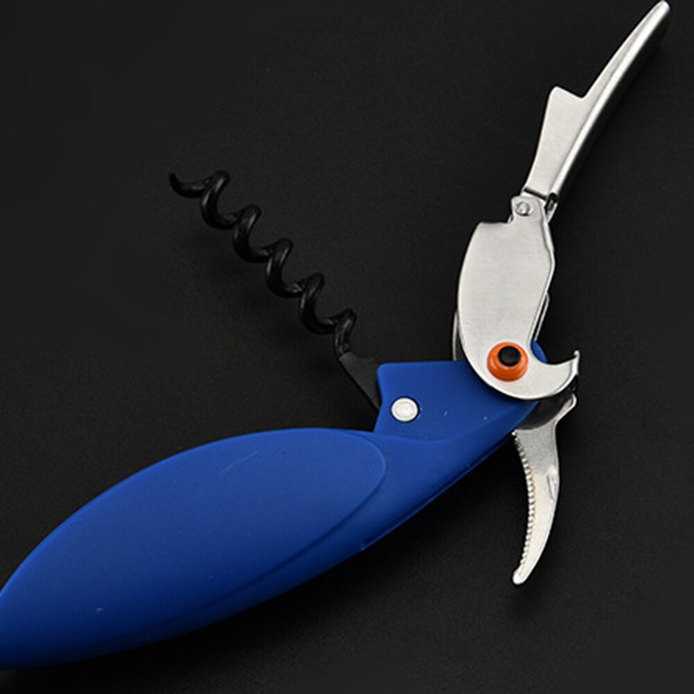 Parrot Shape Red Wine Bottle Opener Tool Cork Bottle Opener Kit Tire Corkscrew Pourer Set Bottle Openers fast sent