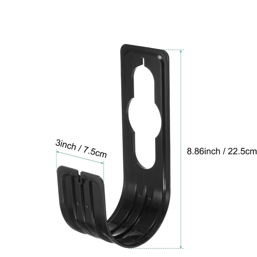 1-3pcs Garden Hose Hanger Garden Hose Organizer Rack Wall Mount Plastic Hook Water Hose Holder For Attaching to Garden Tap