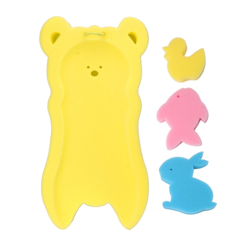 Almohadilla de espuma de esponja antideslizante para recién nacido, imitación de útero, ambiente, bañera, bañera, baño, gorro de ducha infantil, Care-m20 para bebé: 3