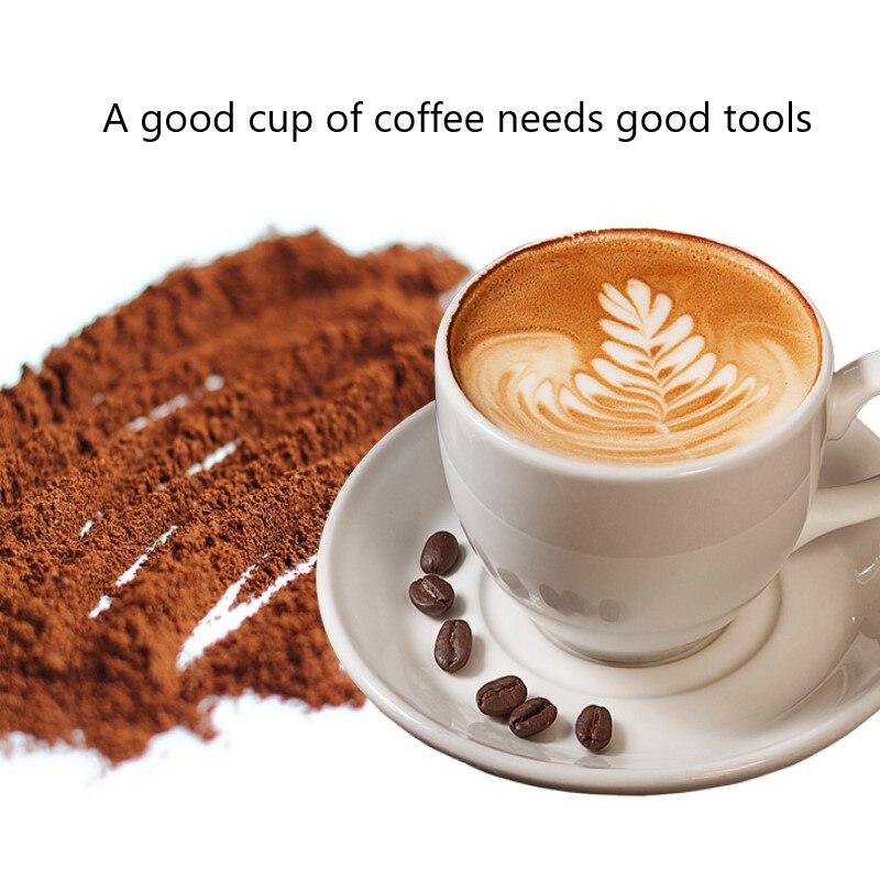 Coffee Machine Accessories Espresso Coffee Tampers 58mm 53mm 51mm Stainless Steel Coffee Tamper Manual Press Flat Coffee Tamper