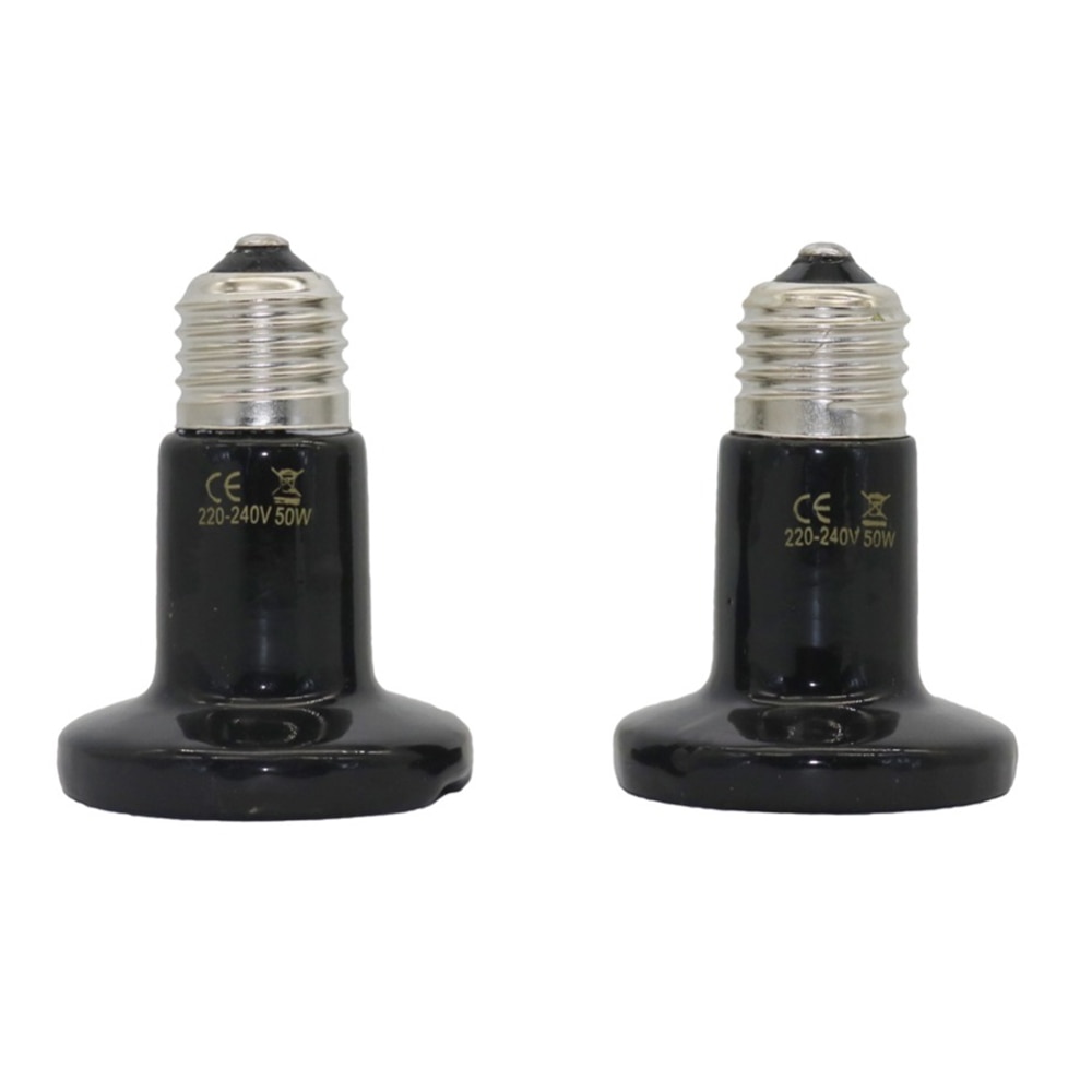 25w 50w 75w 100w dikkere kleine mini reptiel huisdier ver infrarood keramische verwarmingslamp warmtelamp
