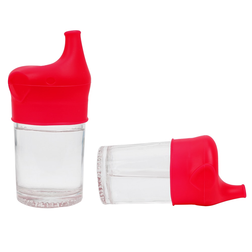 NICEYARD Tasse Deckel Weichen Wasser Flasche verschütten-nachweisen Kappen Flasche Abdeckung Weichen Silikon Elefanten bilden Mund Tasse Trinken Flasche