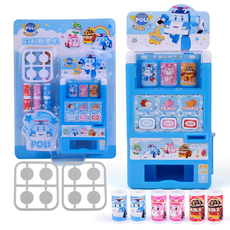freundlicher Spielzeug Vorgeben einstellen Simulierte Automaten Puzzle Getränke für freundlicher: klein Blau