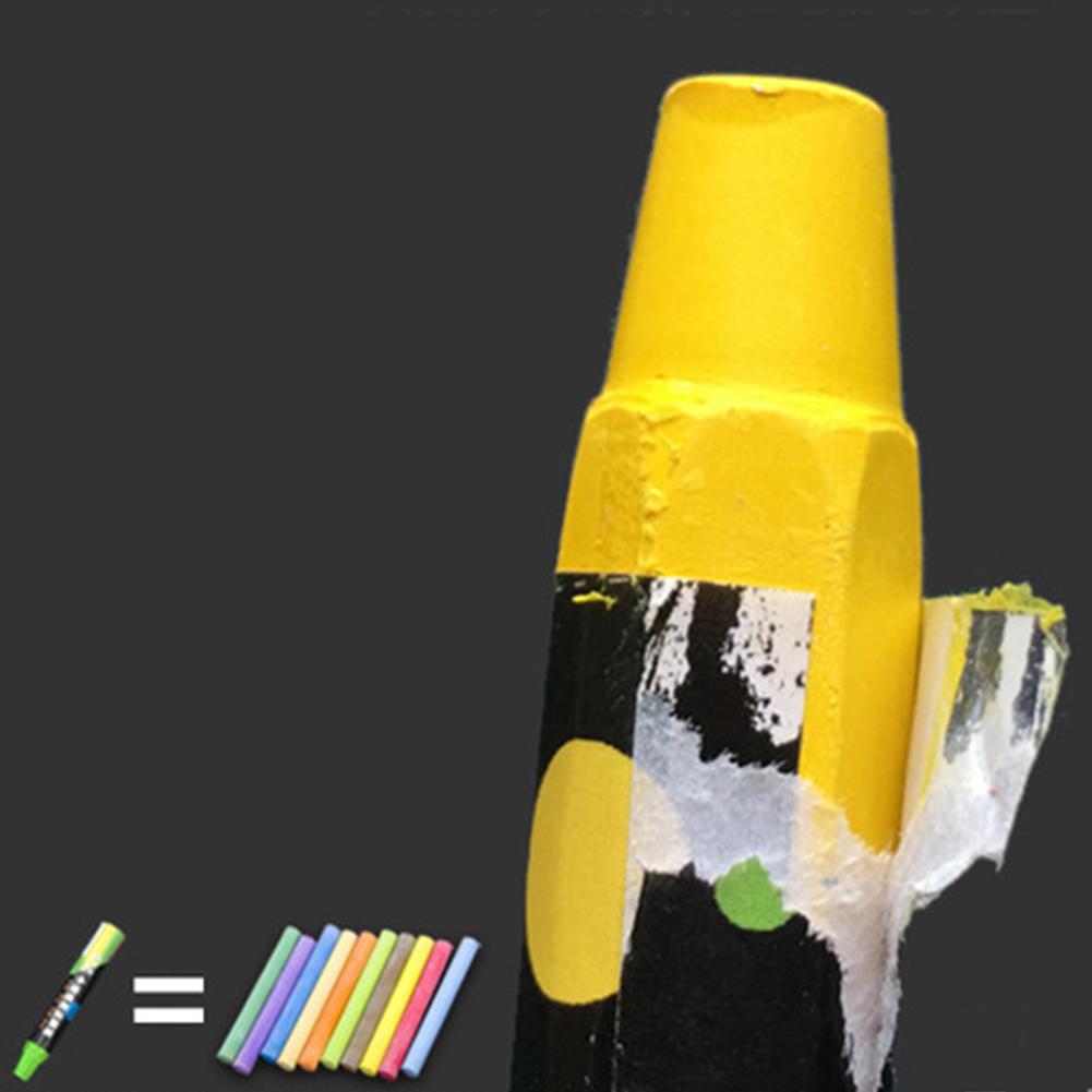 Chalk 20Pcs Water Soluble Dustless Drawing Art Colorful Chalk Crayon School Supplies Office School Supplies