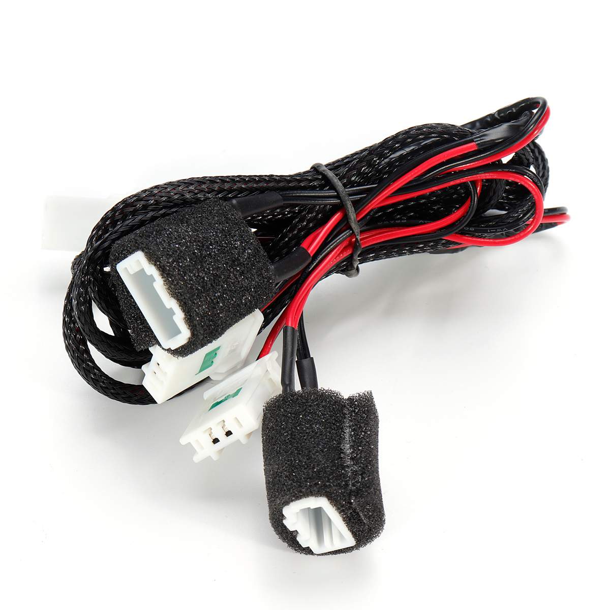 Pair Car Tweeter audio trumpet speakers tweeter Front Triangle Head Tweeter Speaker with Wire For Solaris