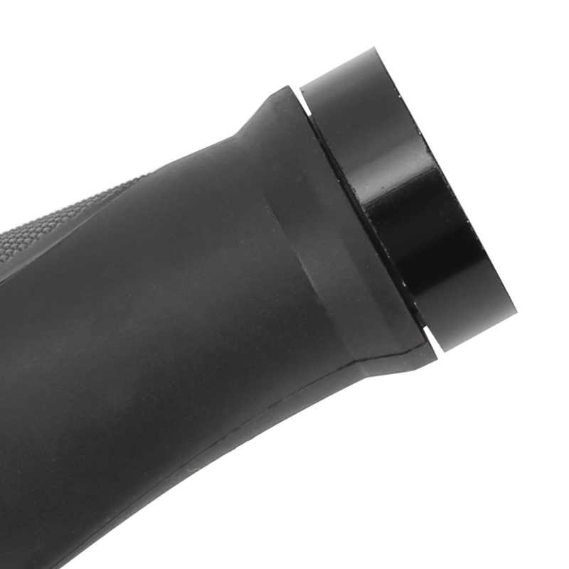 Poignées de guidon de vélo vtt, repose-main, 22.2mm, en corne de bœuf, verrouillage bilatéral