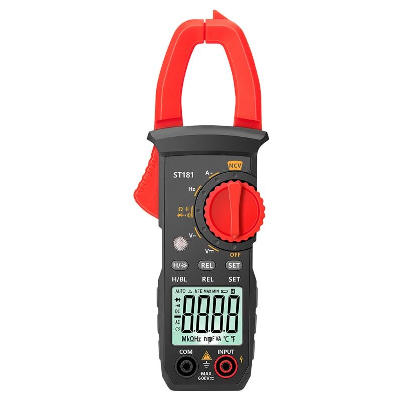 Digitale Stroomtang Huidige 4000 Counts Multimeter Amperemeter Voltage Tester ST181