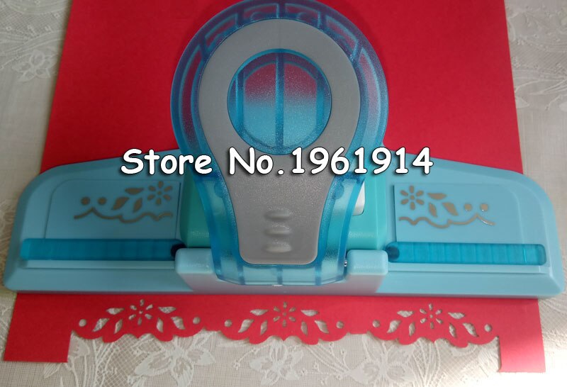1pc Large Fancy border embossing punch scrapbooking handmade edge device DIY paper cutter Craft perforadora de papel