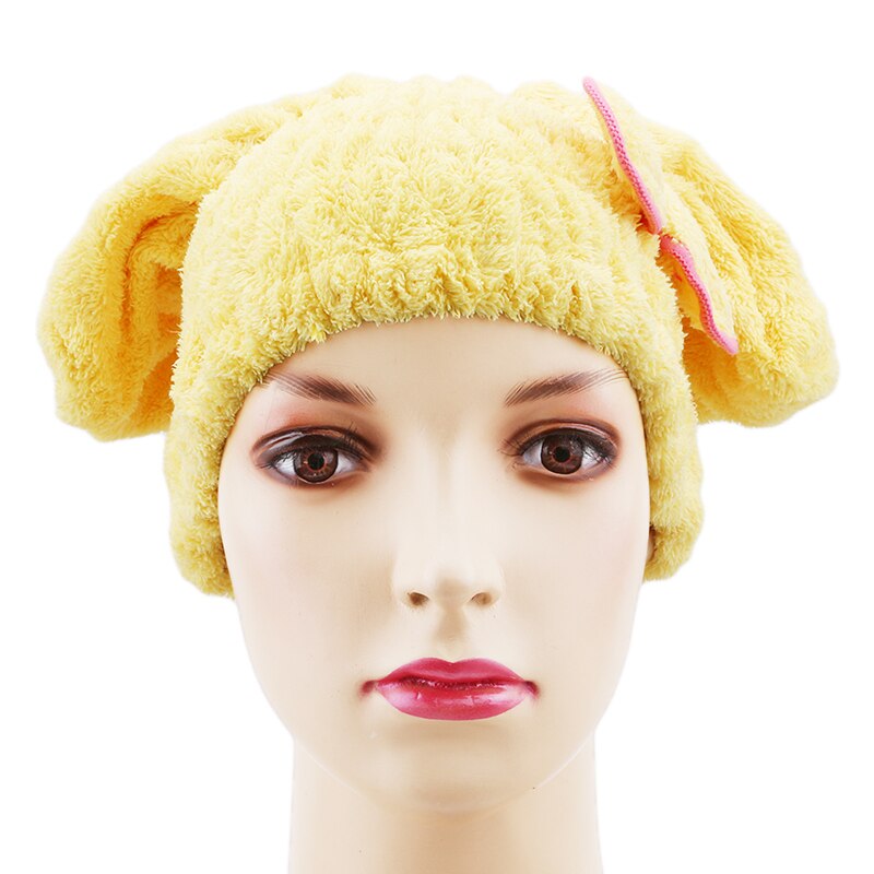 Microvezel douche badmuts tulband handdoek elastische band badmuts spa hoed haarbeschermende douchemutsen badkameraccessoires 5 kleuren