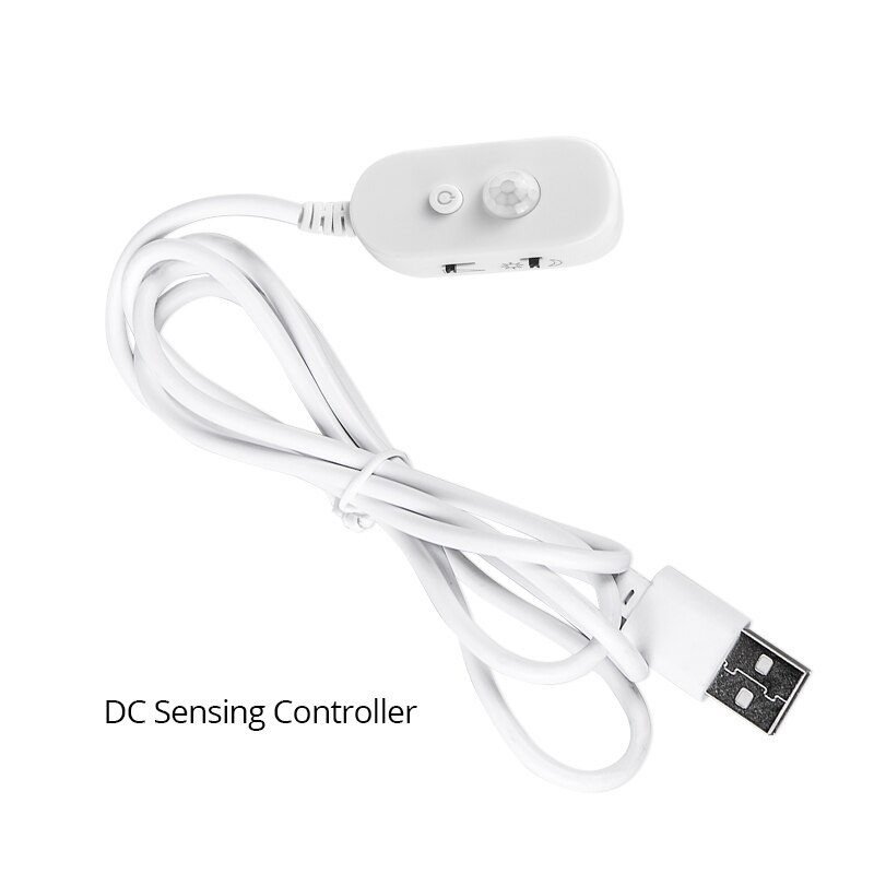 Led Strip Licht Pir Motion Sensor Vanity Light Strip Dimbare Cosmetische Spiegel Make-Up Lamp Blaker Badkamer Verlichting Wit Warm: Sensor Box / 72 cm